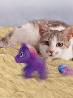 Jouet pour chat Licorne Enchantée - KONG Enchanted Buzzy Unicorn