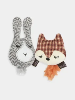 Jouet pour chat - Woodland - Renard 🦊 et Lapin 🐇 - Herbe à chat - Pet PLAY