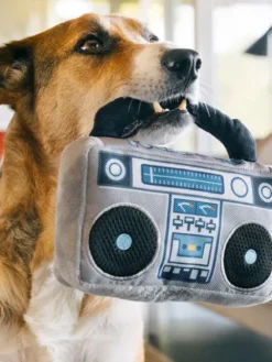 Jouet rétro pour chien - 80's Classic - Bombox 📻 - Pet PLAY