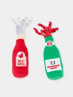 Jouets pour chat de Noël - Holiday Catnip Crusherz - Bière de Noël 🦌 - Zippy Claws