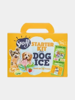Kit de préparation pour glaces pour chien 🍓 + 🥜 - Petit chien - Smoofl