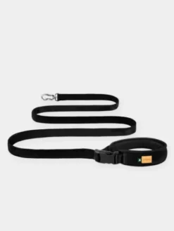 Laisse ajustable multi-position pour chien - Town - Noir