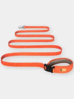 Laisse ajustable multi-position pour chien - Town Cordura - Orange
