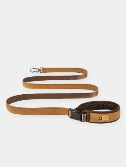 Laisse ajustable multi-position pour chien - Town - Marron