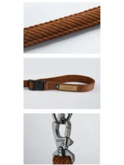 Laisse ajustable pour chien - Roy leash - Jaune