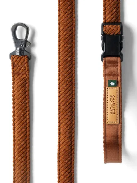 Laisse ajustable pour chien - Roy leash - Caramel