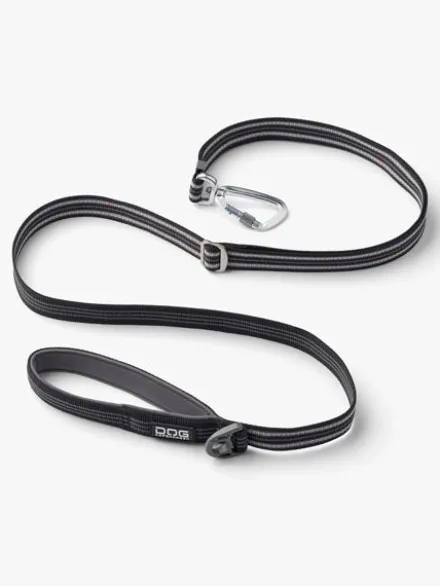Laisse ajustable pour chien - Urban Freestyle Noir - Dog Copenhagen