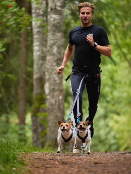 Laisse double - Touring Double (M) - Non-Stop Dogwear