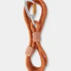 Laisse en corde recyclée pour chien - Terracotta - Woolly Wolf