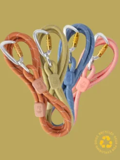Laisse en corde recyclée pour chien - Terracotta - Woolly Wolf