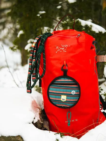 Laisse en corde recyclée pour chien - Evergreen - Woolly Wolf