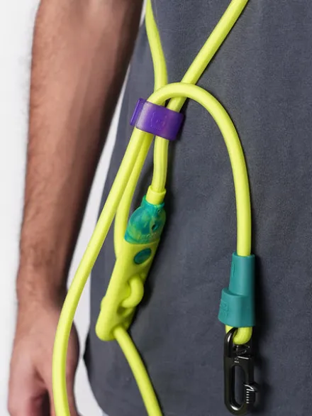 Laisse mains libres et imperméable pour chien - Neopro Fluo - Zee.Dog