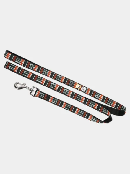 Laisse originale pour chien motif Woodland - Woolly Wolf