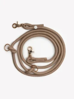 Laisse pour chien "mains libres" en corde - Sand (Sable) - Furlou