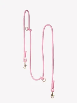 Laisse pour chien "mains libres" en corde - Pink (Rose) - Furlou