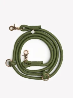 Laisse pour chien "mains libres" en corde - Green (Vert) - Furlou