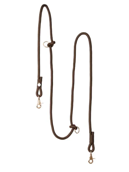 Laisse pour chien "mains libres" en corde - Marron - Furlou