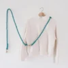 Laisse pour chien "mains libres" en corde - Teal - Furlou