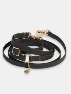 Laisse pour chien multipostions Cloud - Noire - Shop Sunny Tails