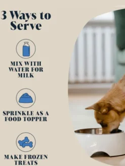 Lait de chèvre entier 🐐 pour chien - Hackney Dog House