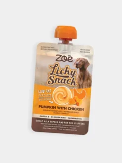 Licky Snack - Pâtée à lécher pour chien Poulet 🐓 et Citrouille 🎃
