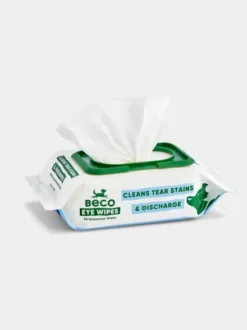 Lingettes nettoyantes contour des yeux pour chien - Aloe Vera et Concombre