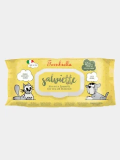 Lingettes nettoyantes pour chien - Aloe Vera et Camomille