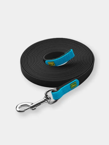 Longe convenience 5m ou 12m pour chien - Noire - Hunter