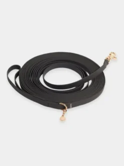 Longe waterproof d'éducation pour chien - Noir - Shop Sunny Tails