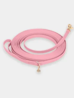 Longe waterproof d'éducation pour chien - Rose parfait - Shop Sunny Tails