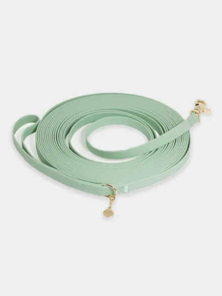 Longe waterproof d'éducation pour chien - Pistache - Shop Sunny Tails