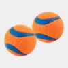 Lot de 2 balles en caoutchouc pour chien - Chuck It! - Taille M