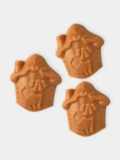 Lot de 3 friandises de Noël pour chien - Santa's Dog House 🥜