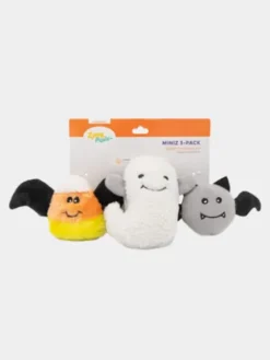 Lot de 3 Mini Peluches Halloween pour chien - Flying Frights - Zippy Paws