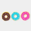 Lot de 3 Mini Peluches pour chien - Donut classique - Zippy Paws