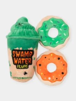 Lot de 3 peluches - Donuts & Frappe d'Halloween - FuzzYard