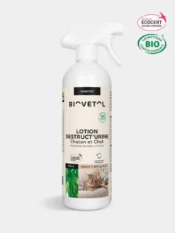 Lotion Destruct’Urine Chat Bio (500ml + 50% offerts) - Biovetol