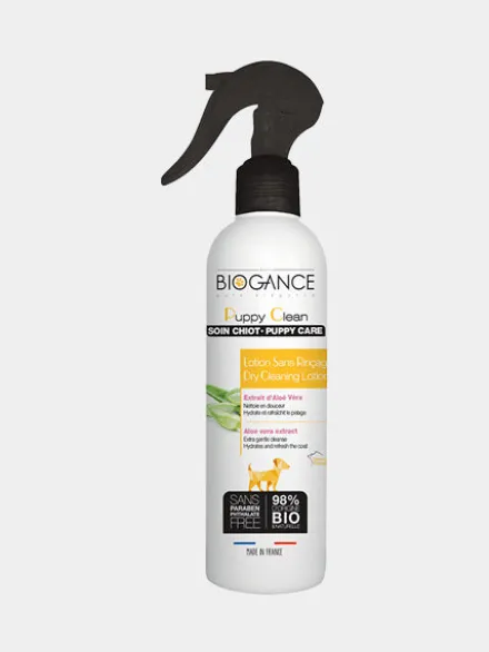 Lotion douce sans rinçage pour chiot - No rince Lotion Puppy - Biogance