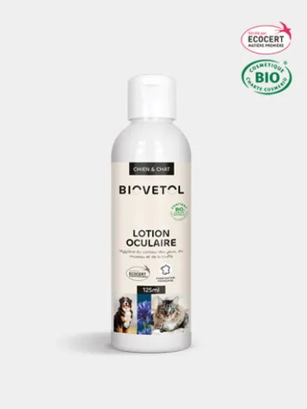 Lotion nettoyante pour les Yeux - Chien et chat - Biovetol