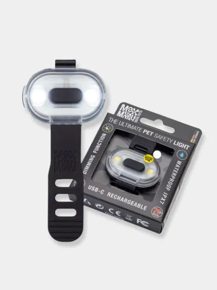 Lumière haute visibilité pour chien - Max & Molly Matrix 2.0 - Noir
