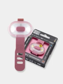 Lumière haute visibilité pour chien - Max & Molly Matrix 2.0 - Rose Clair