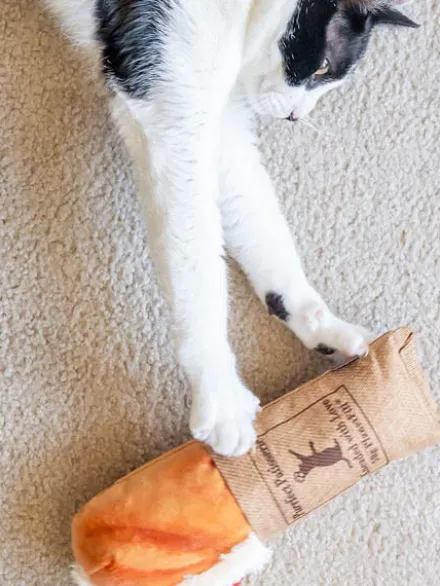 Maxi jouet pour chat - Cat Kicker - Sandwich au thon