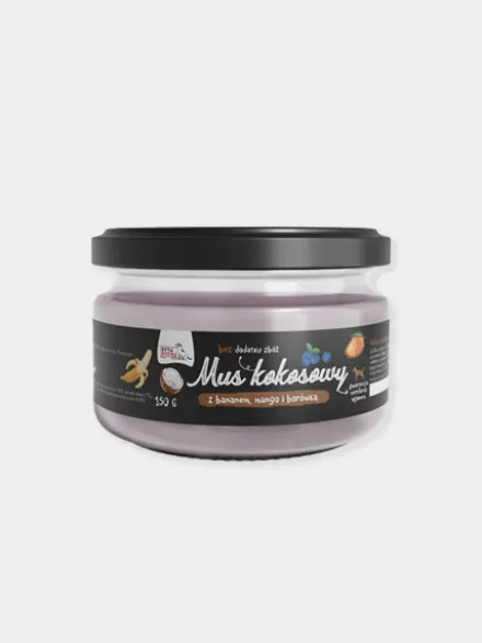 Mousse à tartiner - Coco 🥥 banane 🍌 mangue 🥭et blueberry🫐