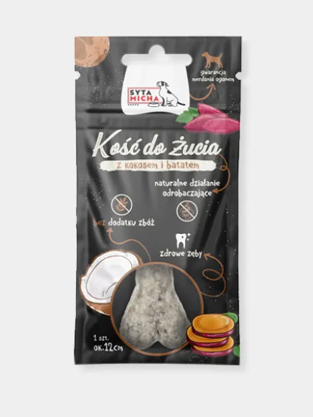 Os à mâcher Vegan pour chien - Coco et Patate douce - Syta Micha