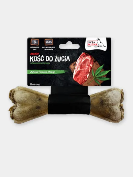 Os à mâcher XL pour chien - Boeuf 🐂 - Syta Micha