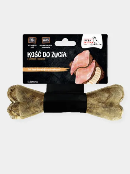 Os à mâcher XL pour chien - Lapin 🐇 - Syta Micha