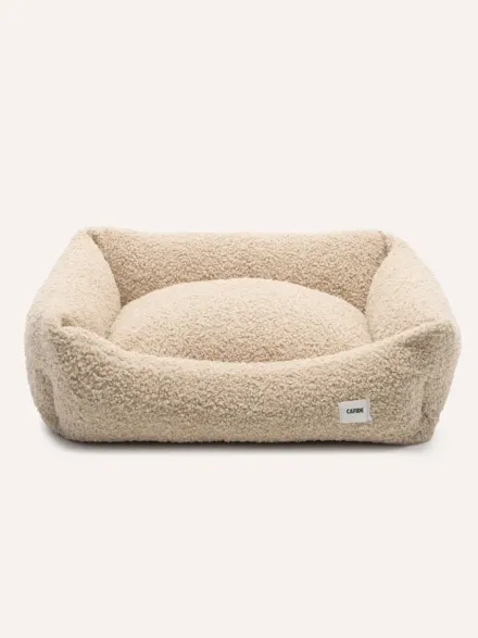 Panier pour chien Snozy - Bouclette Beige - Cafide