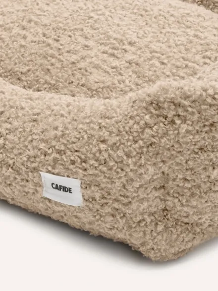 Panier pour chien Snozy - Bouclette Beige - Cafide