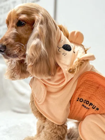 Peignoir de séchage pour chien - Lion 🦁 - Cocopup London