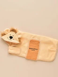 Peignoir de séchage pour chien - Lion 🦁 - Cocopup London